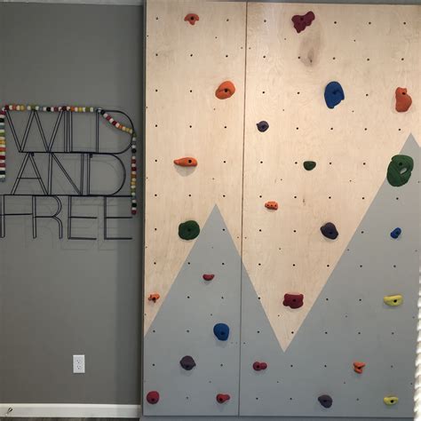 Diy Kids Climbing Wall A Fun And Functional Project