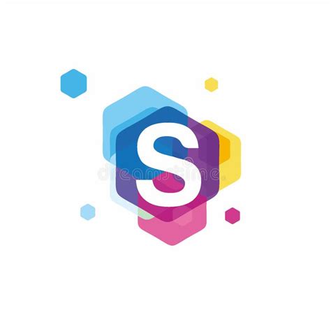 Colorful Of Letter S Logo Design Concept Modern Initial Logo Template