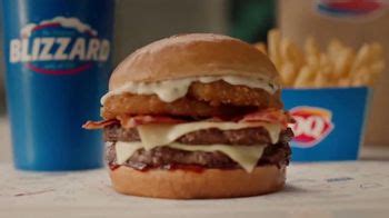 Dairy Queen Backyard Bacon Ranch Signature Stackburger TV Spot Tasty
