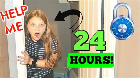 Locked In My Room For 24 Hours 24 Hour Overnight Challenge Youtube