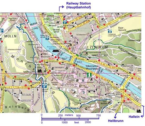 Mapa Salzburgu Mapa Salzburg Adviseurmakelaar Mapa Sa