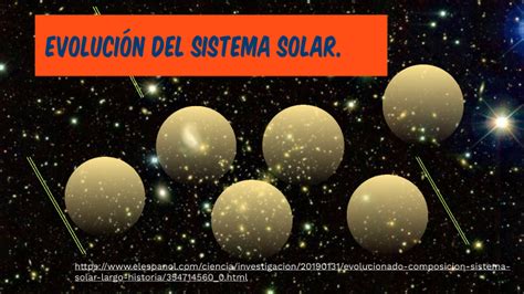 Evolucion Del Sistema Solar By Bruno Alejandro Cretton