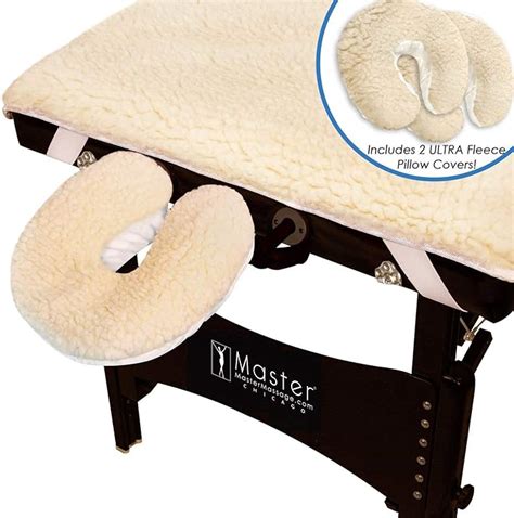 Master Massage Ultra Fleece Massage Table Pad Set Uk Health And Personal Care