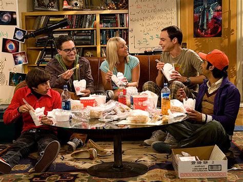 Big Bang Theory Sheldon Cooper Jim Parsons Big Bang Theory Food