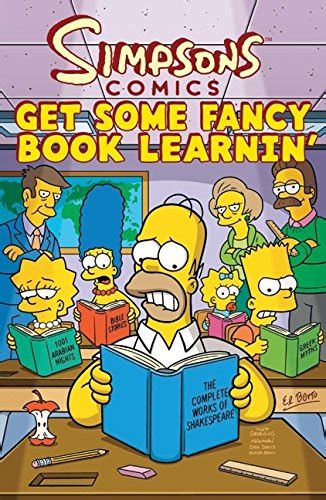 Buy Simpsons Comics Get Some Fancy Book Learnin Simpsons Comic Compilations Online At