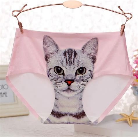 Sexy Lingerie Pussycat Seamless Panties Brand Quality Sexy Women Underwear Control Panty Sexy 3d