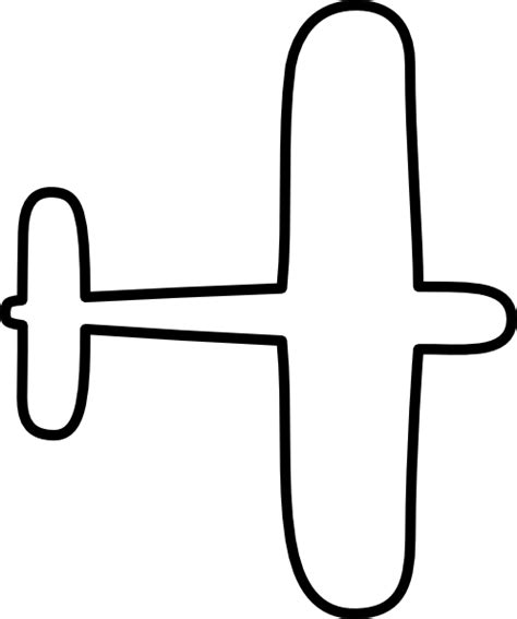 Free Airplane Stencil Download Free Airplane Stencil Png Images Free