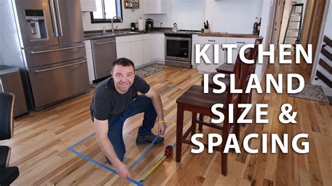 The standards say each person needs 24 inches (61cm) width and 12 inches (30cm) depth to eat comfortably. Kitchen Island Size and Spacing Ideas - YouTube