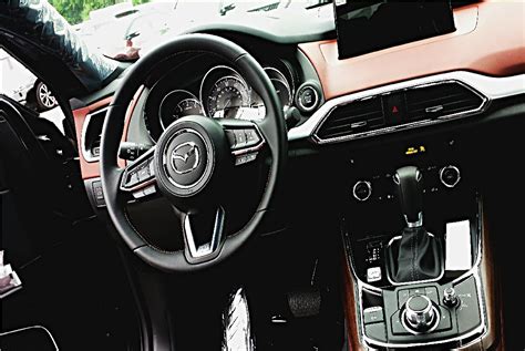 A Look Inside 2016 Mazda Cx 9 Interior Review Wood Trim Signature Awd