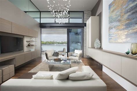 Contemporary Waterfront Elegance Residential Interior Design From
