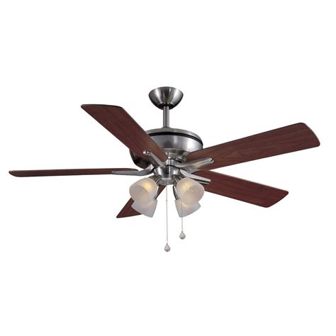 Putting together and installing a fan usually takes about 2 hours. Shop Harbor Breeze Tiempo 52-in Brushed Nickel Indoor ...