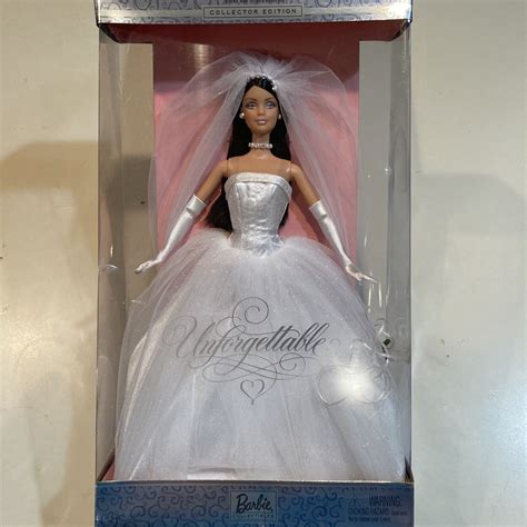 David’s Bridal Unforgettable Barbie Collectors Edition Nrfb Nib 2004 Mattel 🌸 460150000419 Ebay