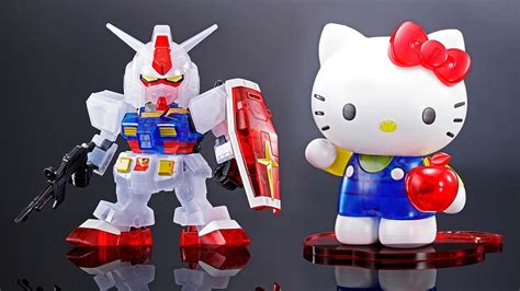 Hello Kitty As Gundam Rx 78 2 Now Comes In Clear Version Shouts