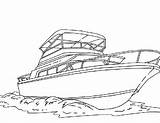 Coloring Boat Dock Kleurplaat Template sketch template