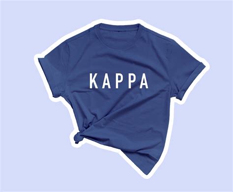 Kappa Kappa Gamma Sorority Shirt Sorority Shirt Kappa Etsy Hong Kong