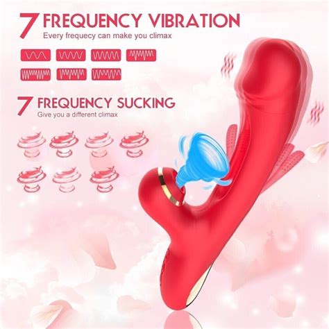 Tapping Patting Sucking Vibrator Clit G Spot Stimulator Dildo Sex Toy