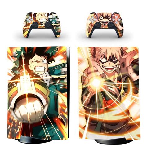 My Hero Academia Skin Sticker Decal For Ps5 Digital Edition Design 3