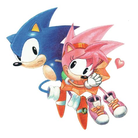 Concept Artwork For Amy Rose For ‘sonic Cd On The Sonic The Hedgeblog