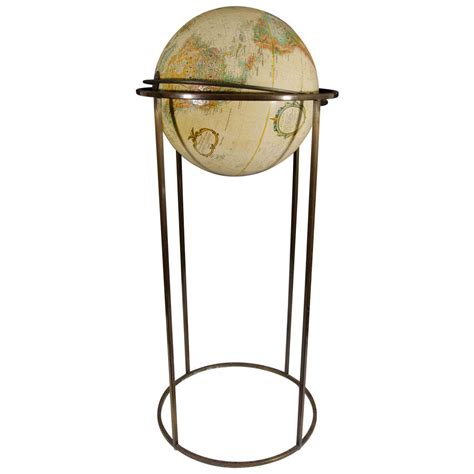 Midcentury Replogle Diameter Globe On Stand World Classic Series At 1stdibs