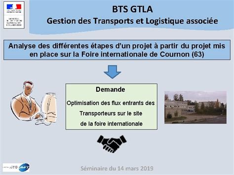 Bts Gtla Gestion Des Transports Et Logistique Associe