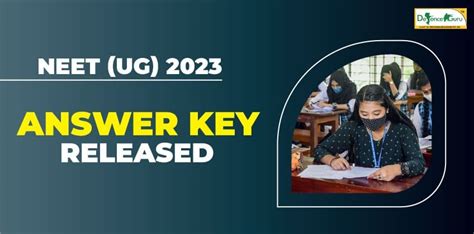 Neet Ug 2023 Answer Key Released Check Here