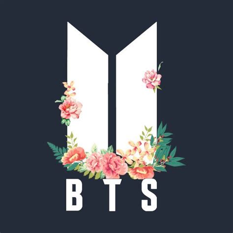 Bts Army Logo With Flowers Bts 2020