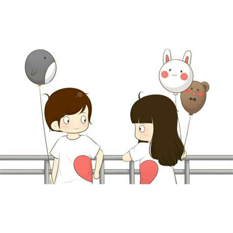 Cute Cartoon Couple Dp For Whatsapp Half Half Hd Cartoon Couples
