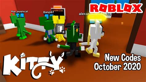 Roblox Kitty Chapter 6 New Codes October 2020 Youtube