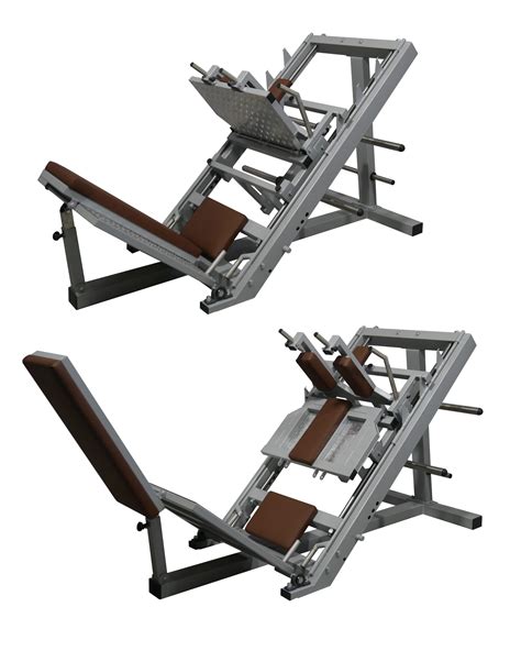 D2 D1 Hack Squat Leg Press Machine Gym Steel Professional Gym Equipment
