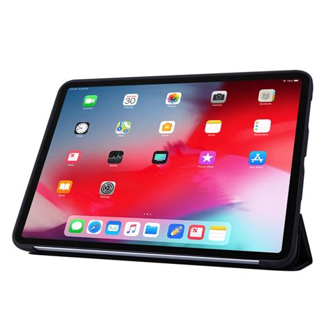 Tri Fold Smart Fodral För Ipad Pro 11 2022 2020 2021 Svart