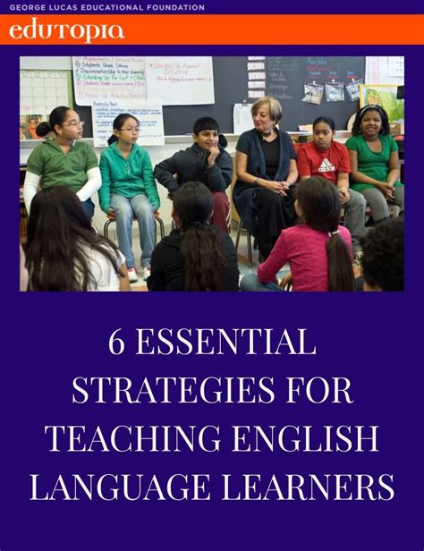 6 Essential Strategies For Teaching English Language Learners