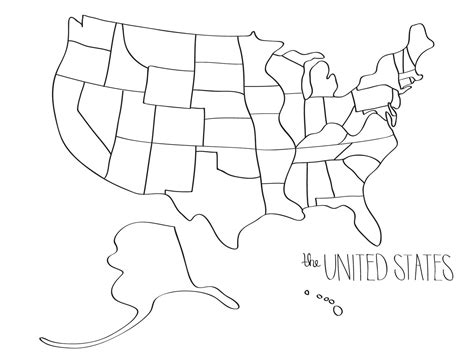 How To Draw The United States Map Images And Photos Finder
