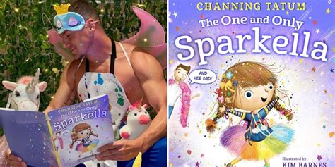 Channing Tatum Announces First Childrens Book Sparkella Popsugar Uk