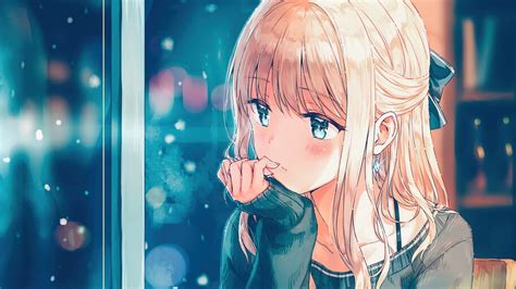 Beautiful Blonde Anime Girl 4k 61029 Wallpaper