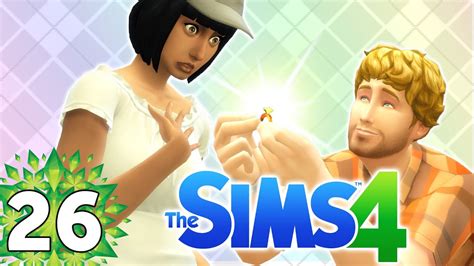 Lets Play The Sims 4 Part 26 Proposal Youtube