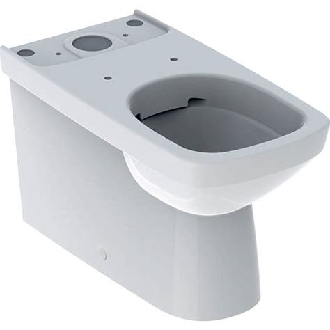 Selnova Square Floor Standing Wc For Close Coupled Exposed Cistern