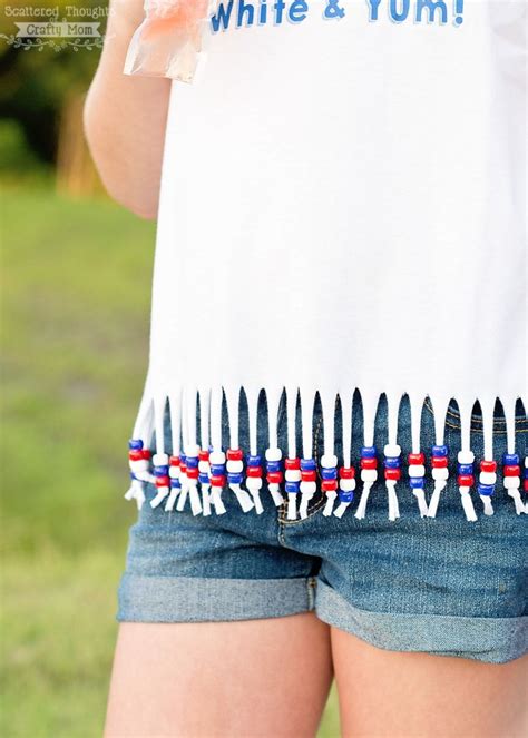 How To Make A Beaded T Shirt Tutorial The Perfect Craft For Summer
