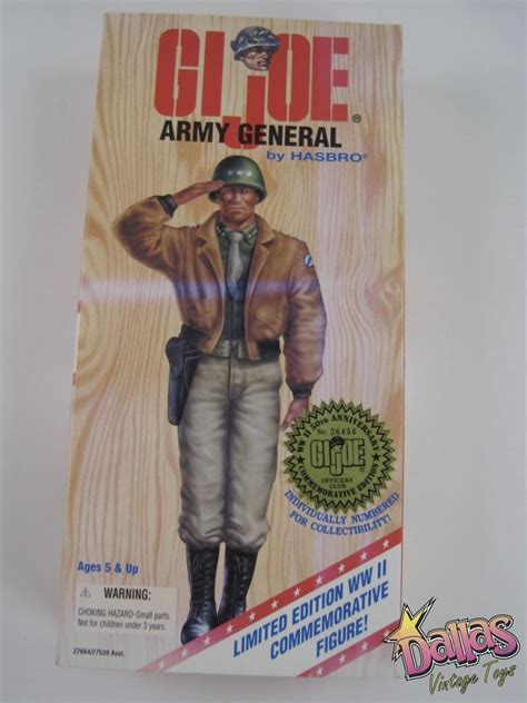 1996 Hasbro Gi Joe Army General Wwii Figure 1a