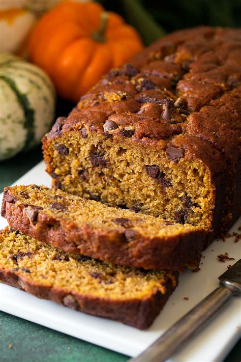 Pumpkin Chocolate Chip Bread Cooking Classy