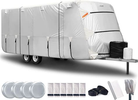 Fruno Oxford Cloth Travel Trailer Rv Cover 219 24