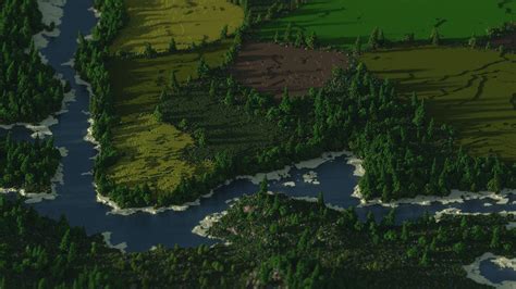 Region Of Aura Custom World Painter Map Minecraft Map