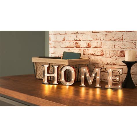 In that case, the idea of home decoration with lights will certainly pass off your mind. Carnival LED Word Light - Home | Home Accessories, Lighting