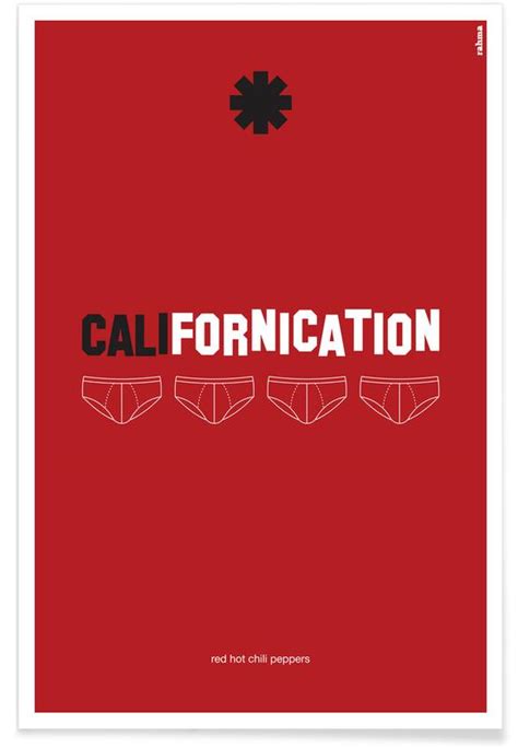 Californication Poster Juniqe