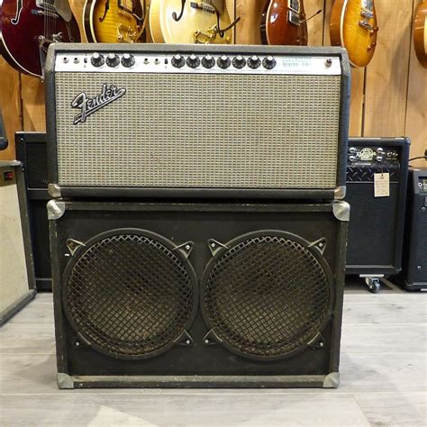 Fender Bandmaster Silverface Tfl5005x 70s Speakers Reverb