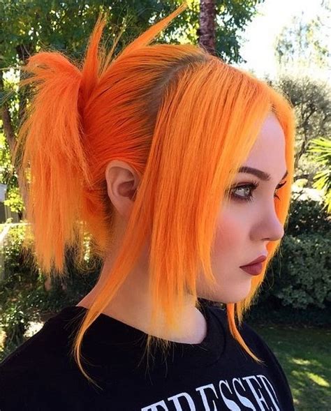 Rose Vebston Hair Styles Hair Color Orange Dyed Hair