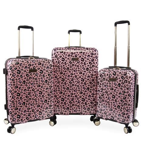 3 Piece Hardside Spinner Luggage Set Juicy Couture