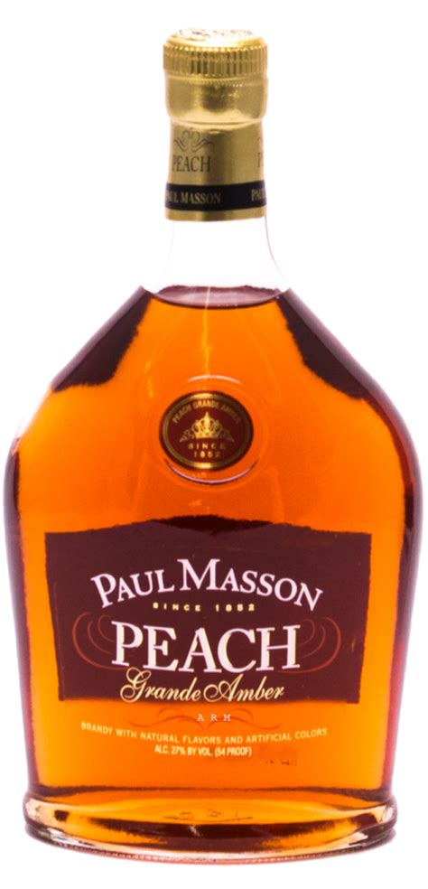 Paul Masson Peach Brandy Ml Luekens Wine Spirits