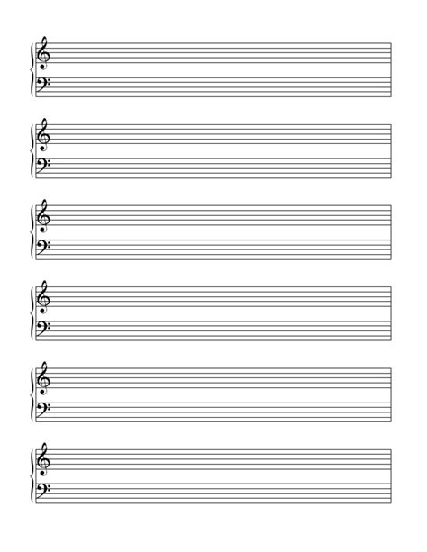 Blank Sheet Music