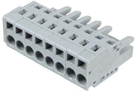 Wago 231 108 Female Multipoint Connector 8 Pin Rm 50 Mm At Reichelt