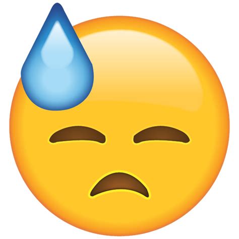 Download Face With Cold Sweat Emoji Emoji Island